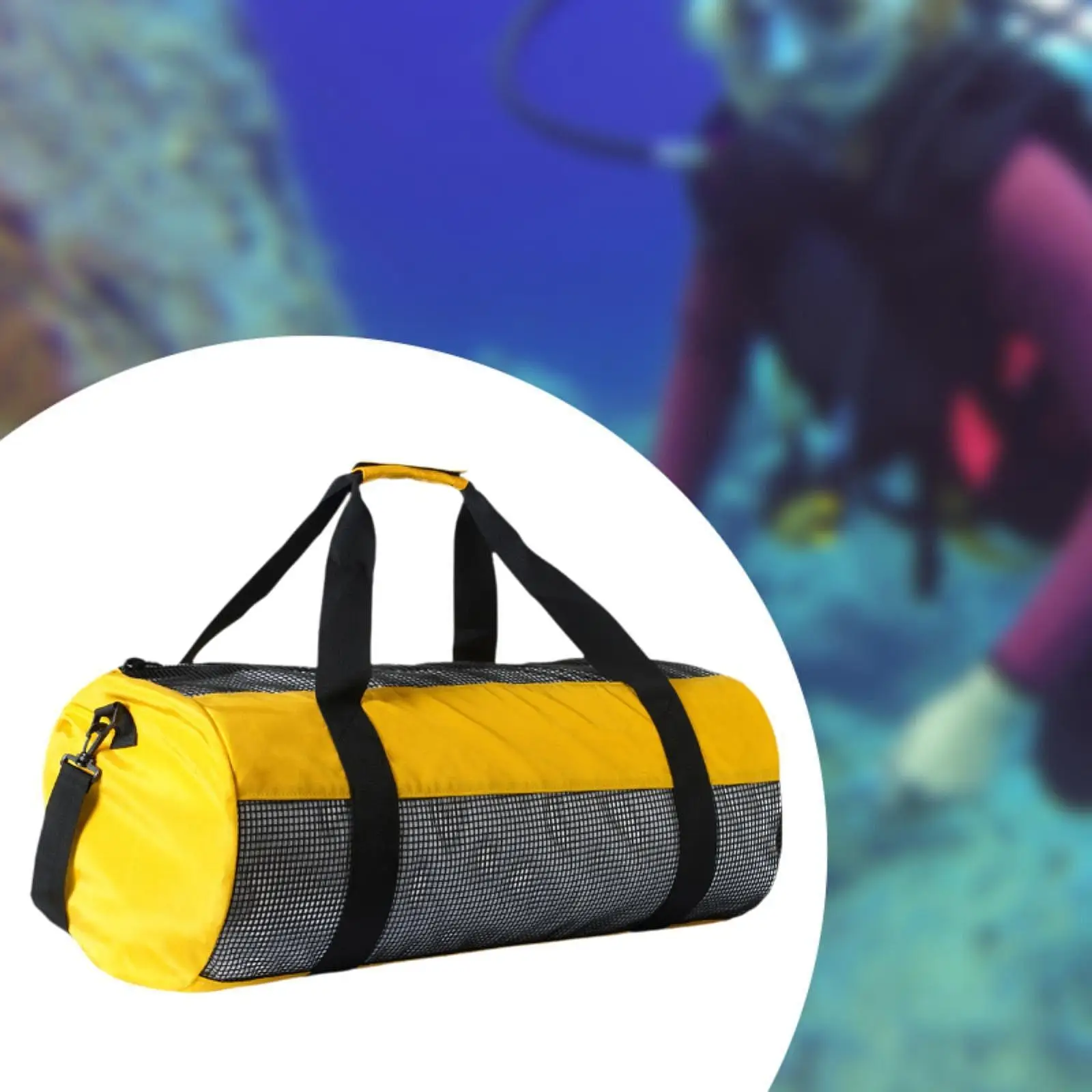 

Scuba Diving Duffle Bag Foldable for Freediving Underwater Adventure Surfing