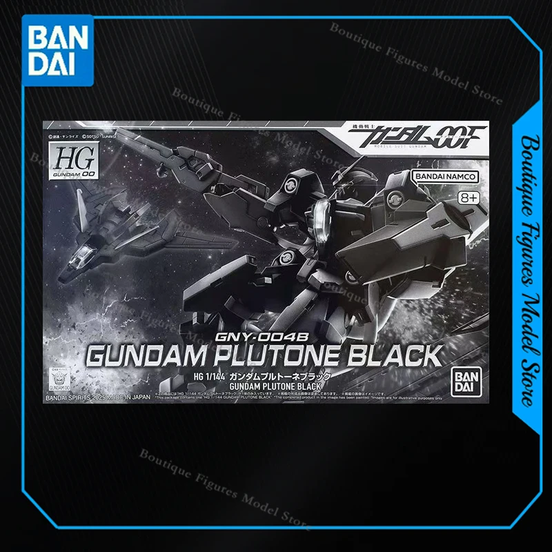 

Bandai Original HG GUNDAM PLUTONE BLACK GNY-004B GUNDAM Action Anime Figures Assembly Model Collection Gift Kids Toys