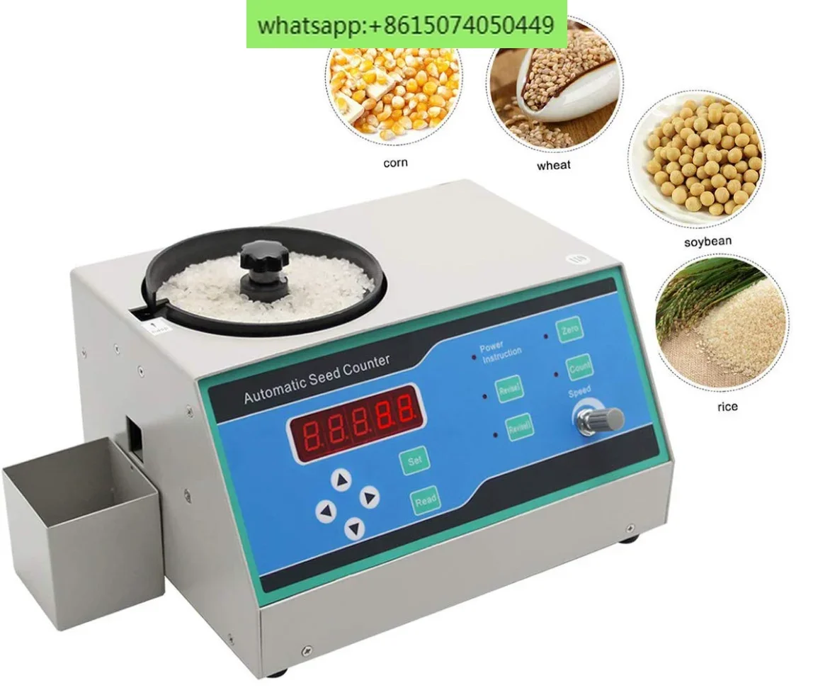 SLY-C Automatic Soybean Seed Counter LED Digital Counting Machine for Grain