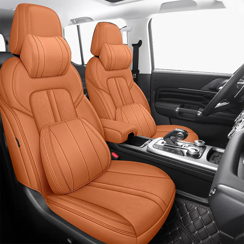 

Winter Automobiles 360° Full Cover Car Seat Cover For Nissan Qashqai J11 Women Styling Auto Genuine Leather Interior Accessories