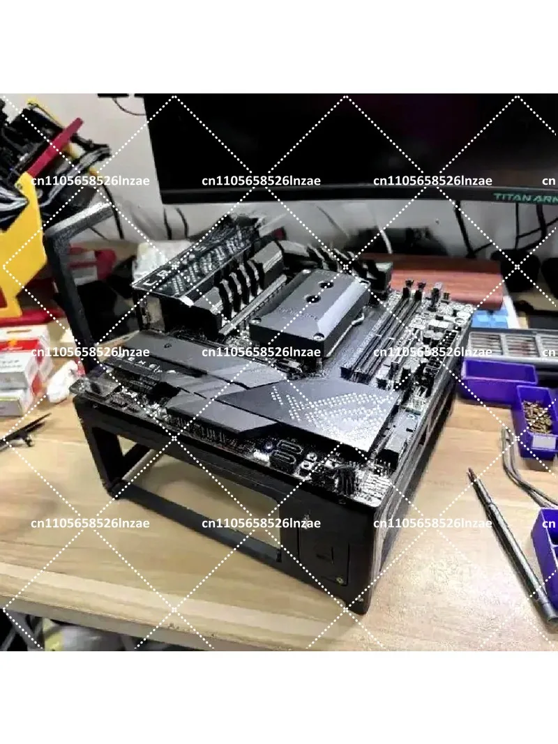 DIY Chassis Support Accessories for MATX/ITX Motherboard, Three-Slot Long Graphics Card, ATX/SFX Power Supply