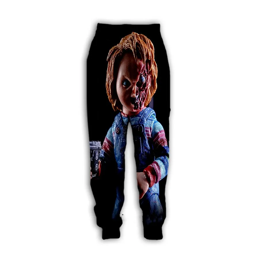 New Bride of Chucky 3D Print Causal Clothing Fashion Men Women Tracksuits Hip Hop Pants Plus Size S-7XL Seasons Casual trousers