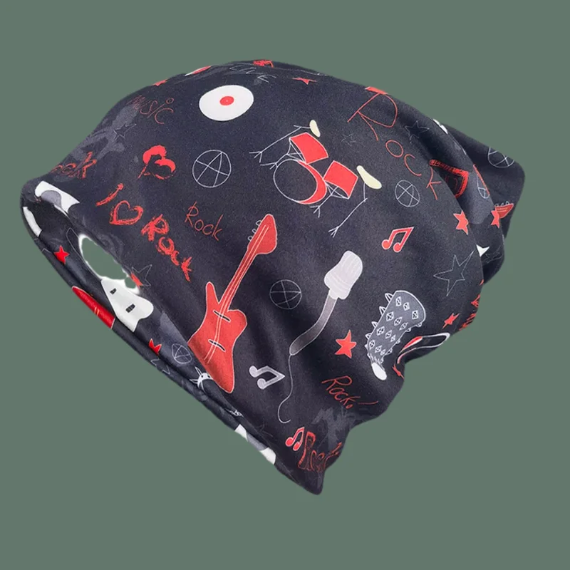 Floral Women Warm Beanies Skullies Casual Dance Girl Hat Scarf Fashion Outdoor Sport Beanie Spring Autumn Hat Bone Winter Gorras