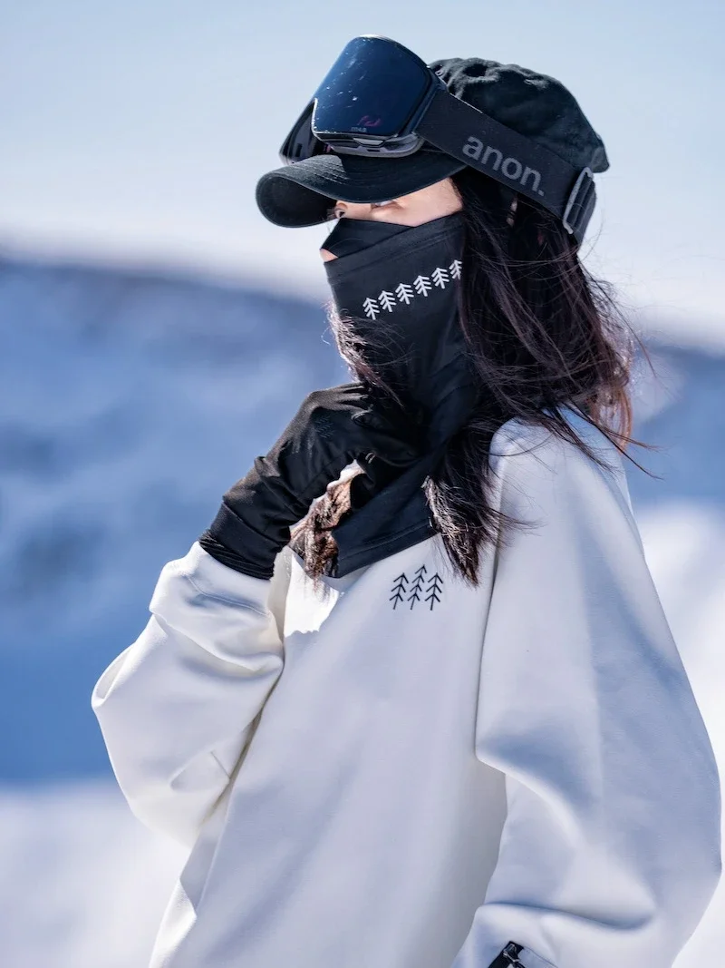 Ski face protection mask, cold and windproof autumn and winter ski protective gear equipment, the same for men and women