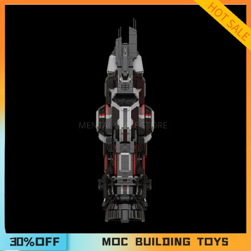 5822PCS Customized MOC Starfighter Rocinante Model Building Blocks Technology Bricks Bricks DIY Creative Assembly Toys