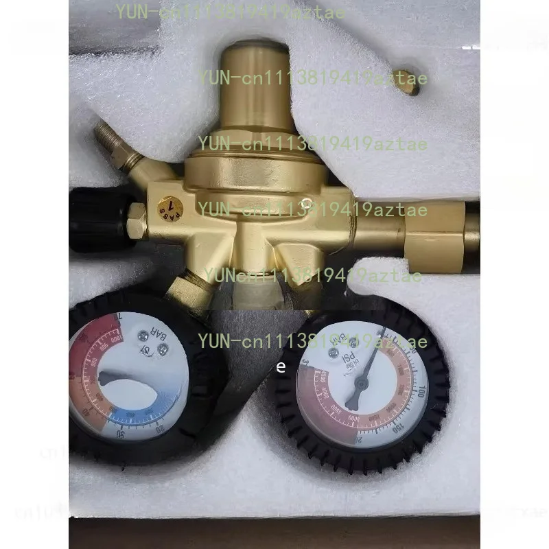 High-pressure Nitrogen Pressure Reducing Valve Safety Outlet Pressure 60 Bar Air Conditioning Refrigerant Charging