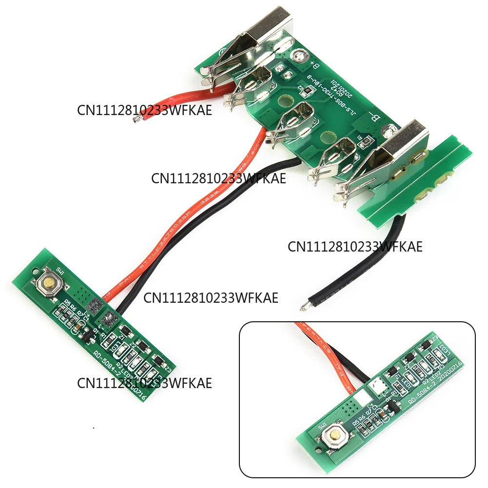 For PCB Charging Protection Circuit Board for Bosch 18V BAT610 Li-ion Battery Pack Repair Assembly Protective Plate