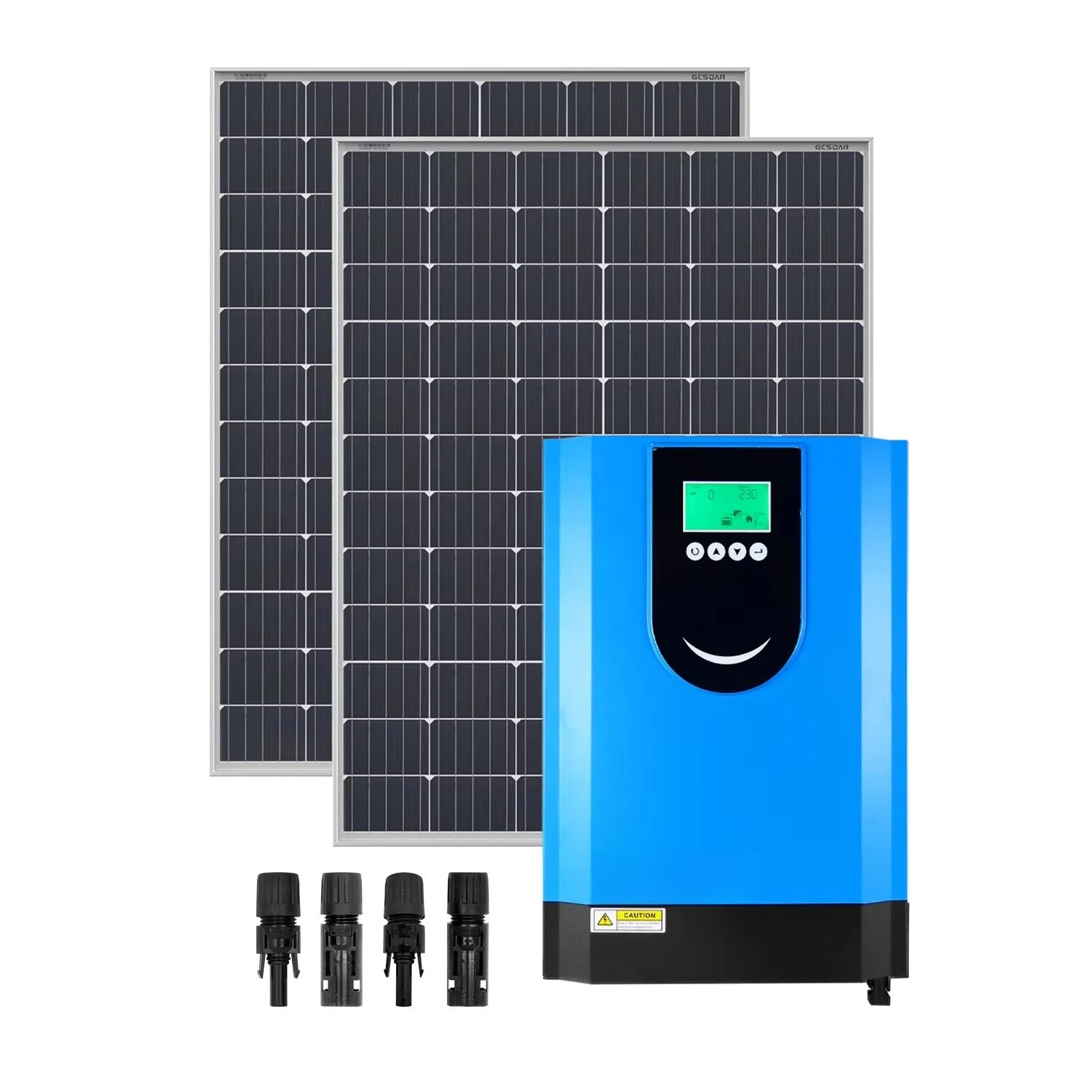 عاكس خارج الشبكة 3 كيلو وات 3000 وات 24 فولت عاكس هجين للطاقة الشمسية منخفض التردد #6