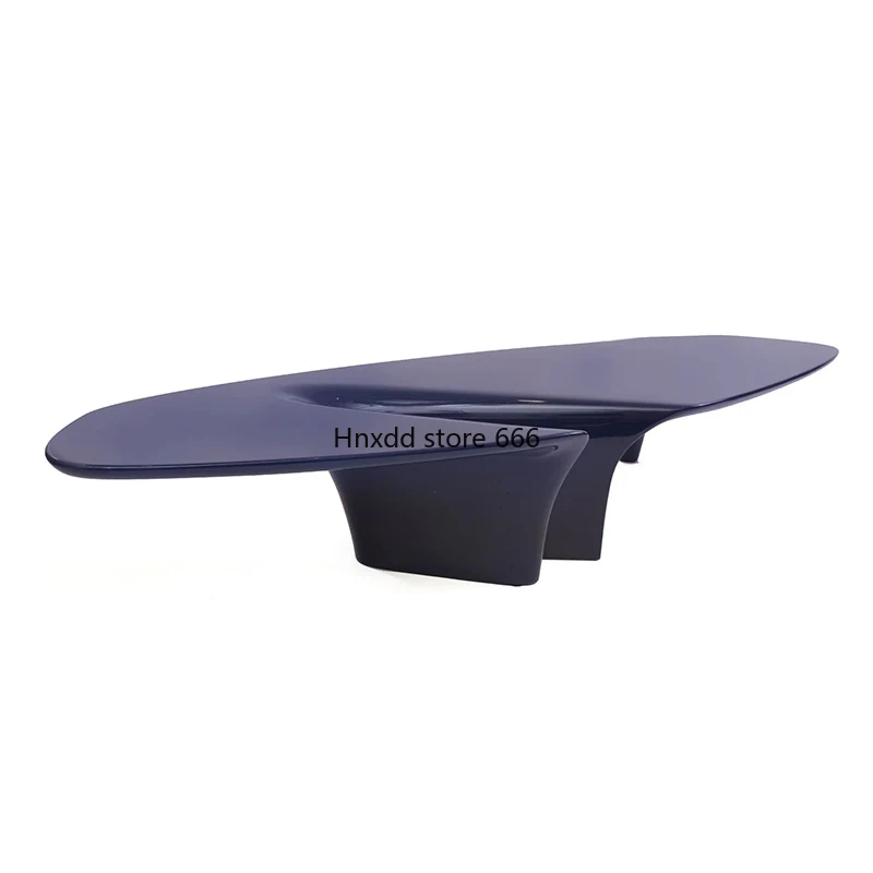 Special-shaped fiberglass waterfall coffee table simple and light luxury