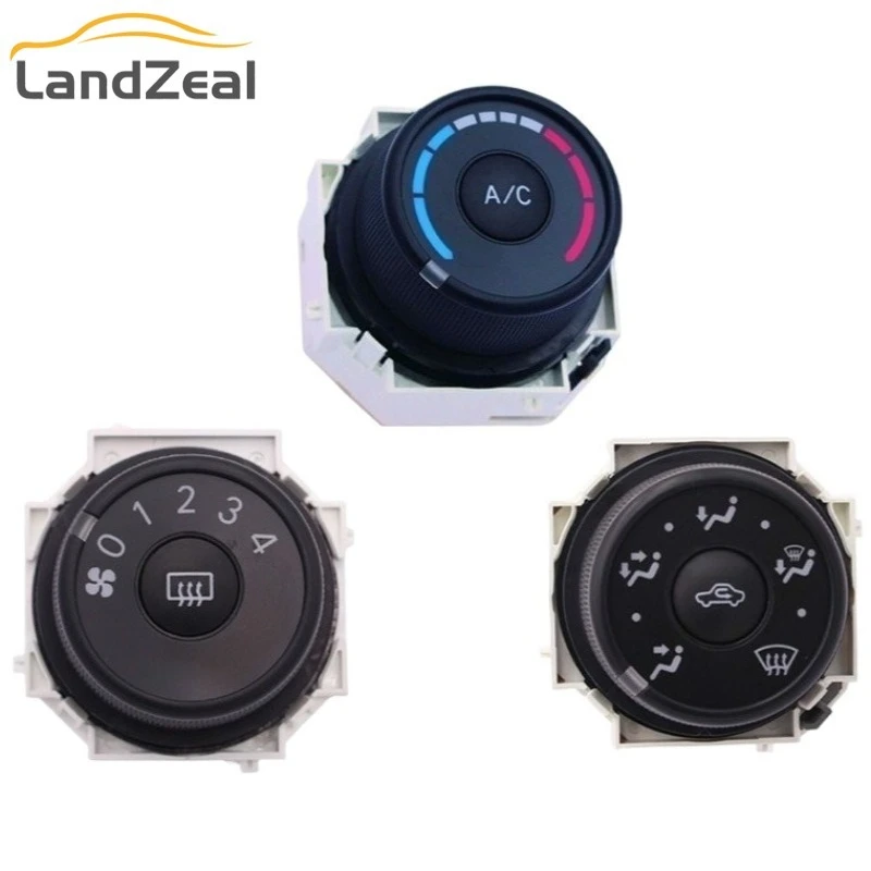 

55901-75D357 55903-02091 55902-02030 Переключатель управления переменным током Переключатель режима вентилятора Панель скорости вентилятора переменного тока для Toyota Corolla 09-13 Matrix 09-10