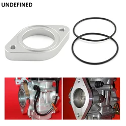 Motorcycle Carburetor Intake Manifolds Adapter Flange CV40MM For Harley Sportster XL XLC 883 1000 1100 Softail FXST Aluminum