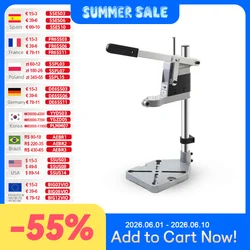 Allsome Adjustable Electric Drill Bracket Table Stand,Hand Drill Press Holder