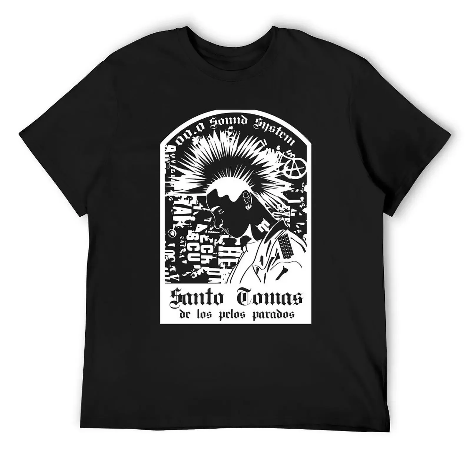 Santo Tomas de los pelos parados T-Shirt baggy shirts tees cheap stuff heavyweights mens designer t shirt