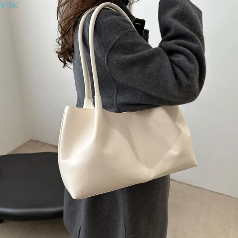 

X7XC Elegant Women's Handbag for Commuting and Parties Shoulder Bag Underarm Bags with Spacious Designs for Daily Essential
