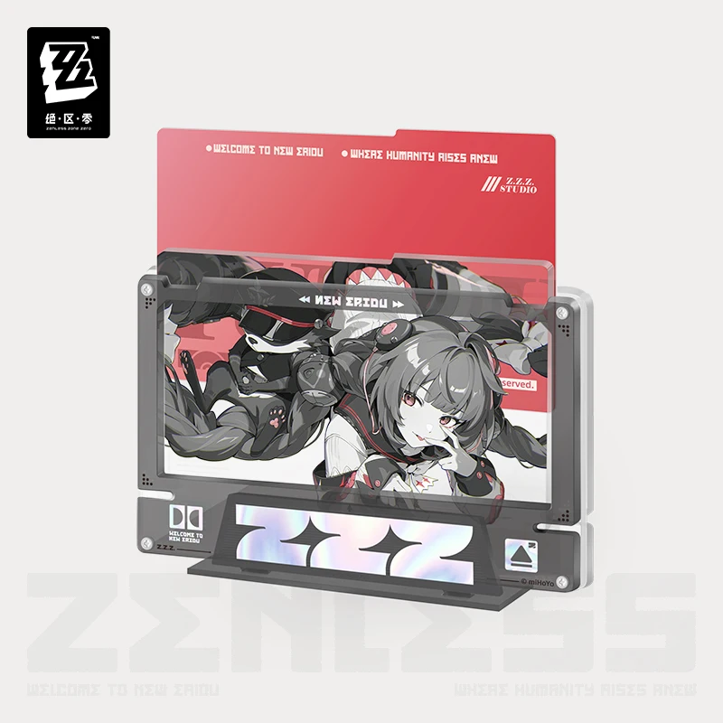 Original Ukinami Yuzuha Alice Thymefield Zenless Zone zéro acrylique insérer Photo ensemble ornements poupée accessoires Anime jeu jouet Ki