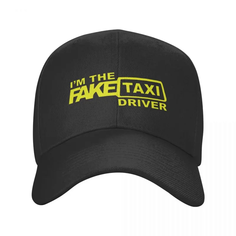 

Fashion I'm The Fake Taxi Driver Baseball Cap Men Women Custom Adjustable Adult Dad Hat Hip Hop Snapback Hats Summer Caps