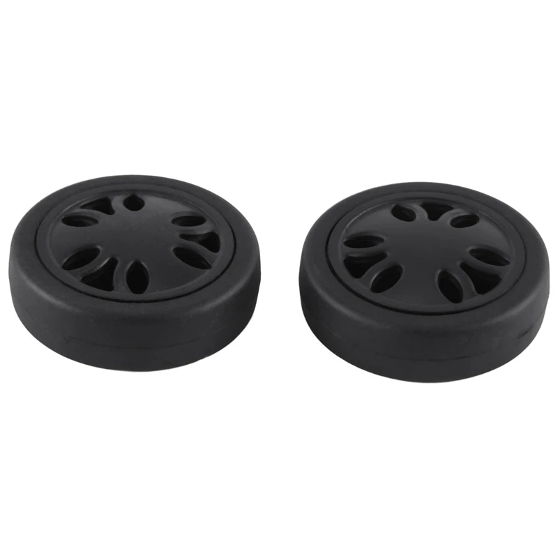 1Set 50X15mm Luggage Wheels Replacement Wheels Luggage Wheel Universal 6Mm 8Mm Resistant PU Caster Suitcase