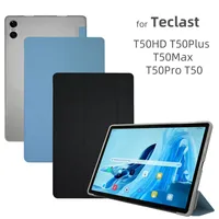 Smart Case for Teclast T50HD T50Plus T50 Max Pro Tablet Case Folding Stand PU Leather with Soft Tpu Back Cover for Teclast P50S