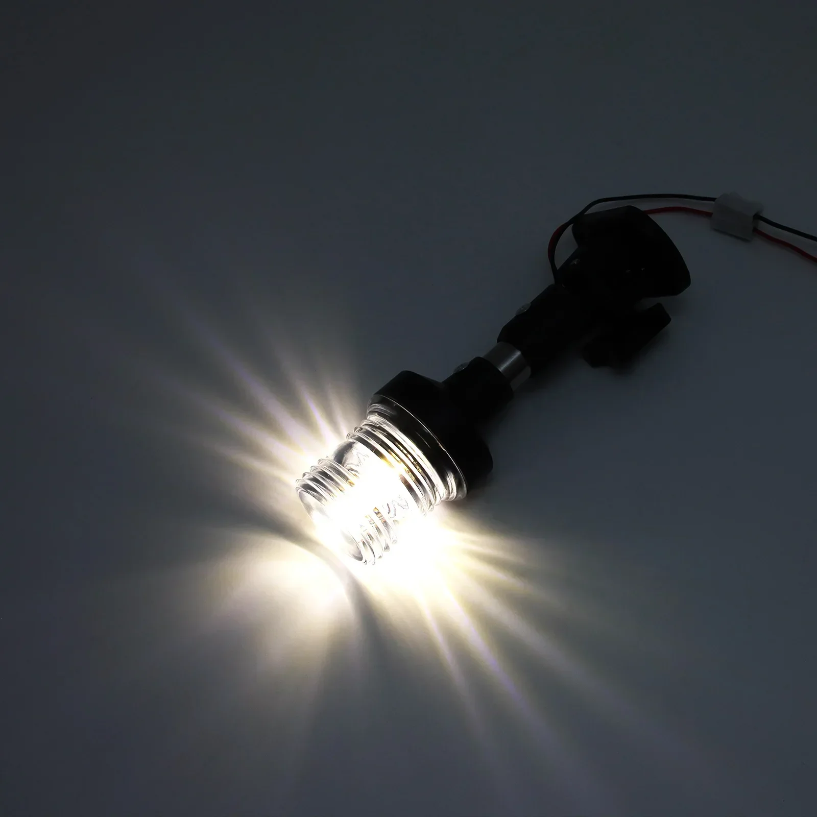 AD 12-24 فولت ضوء الملاحة 6 بوصة-12 بوصة LED أضعاف أسفل مرساة ضوء الإبحار مصباح إشارة ل مركبة بحرية يخت الملحقات