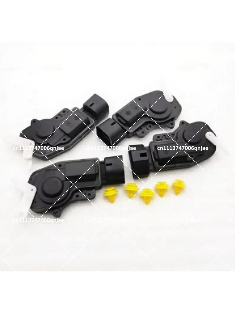 4Pcs Automotive Front Rear Door Lock Actuator Motor, Central Door Lock Motor Repair Replacement Kit