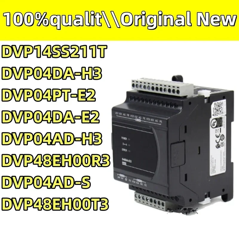 Brand New DVP04DA-E2   DVP04DA-H3   DVP04AD-H3  DVP14SS211T   DVP04AD-S  DVP04PT-E2  DVP48EH00R3 DVP48EH00T3