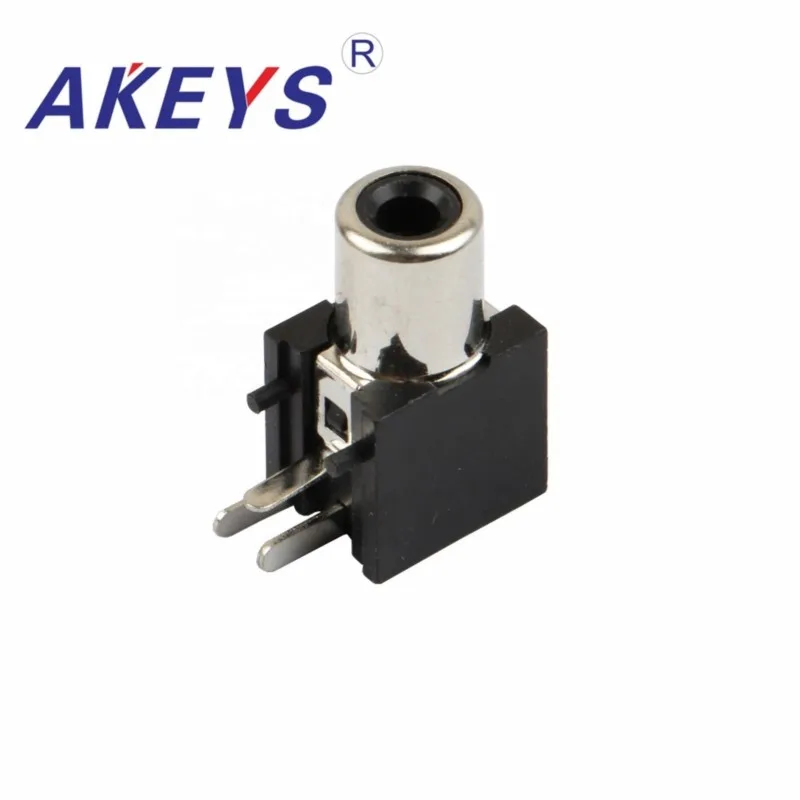 10 PCS AV-8.4-1K Single-Hole RCA Audio Socket RCA With Core Connector AV Socket for computer