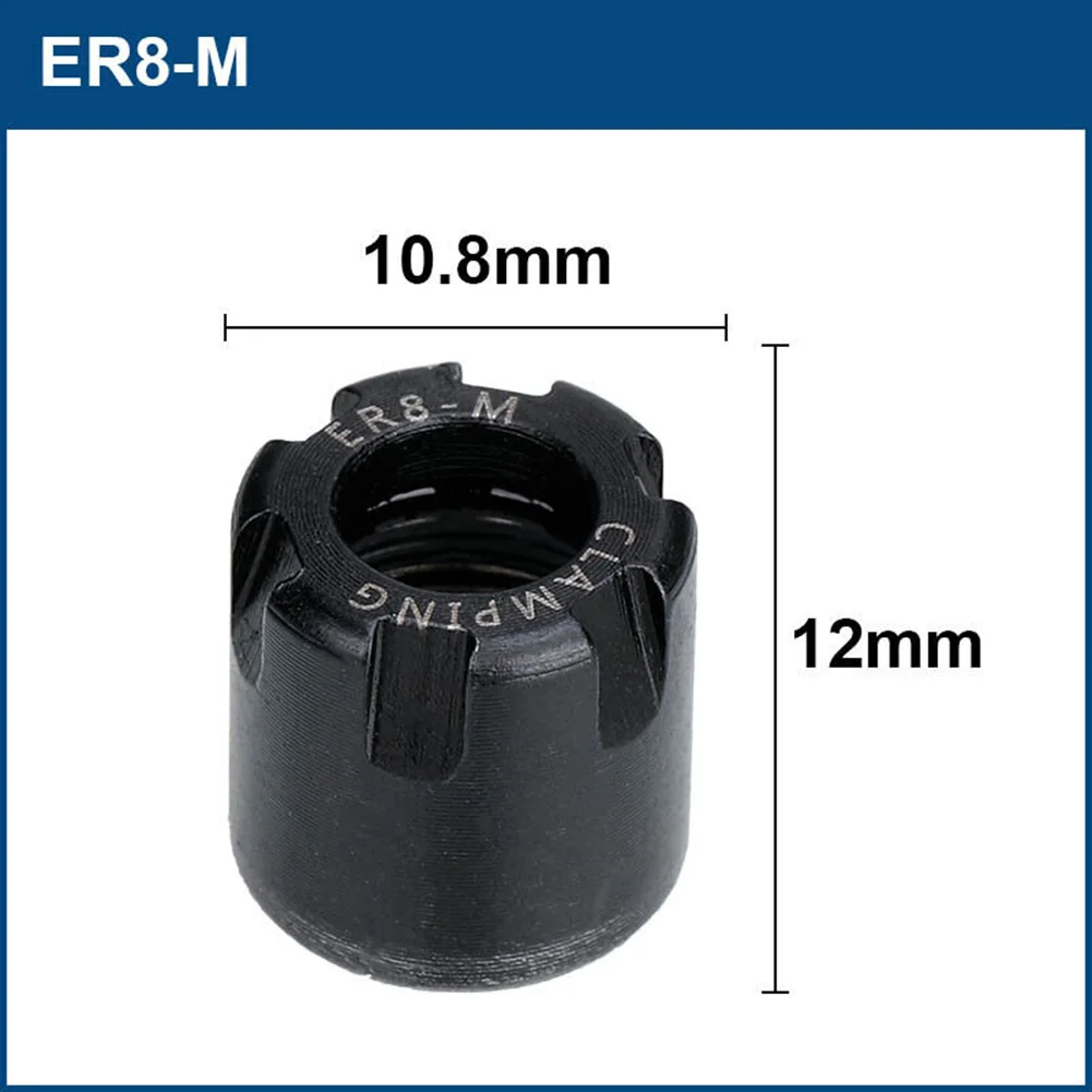 Alloy Steel Collet Clamping Nuts Collet Clamping Nuts High Concentricity High Collet Clamping Nuts ER Collet Chuck Nut