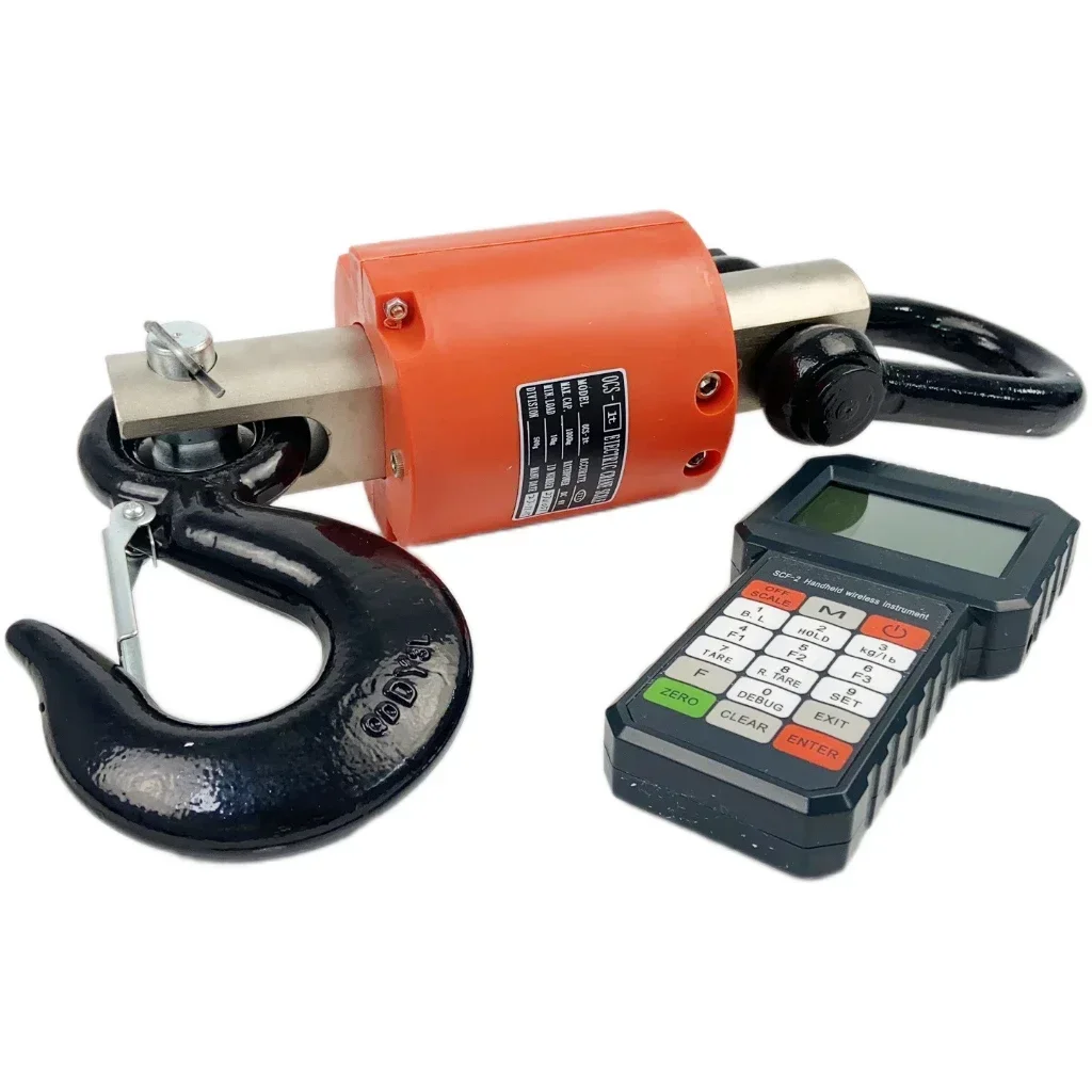 Digital Chain Hoist Crane Scale with RS232 Hand-held Display Control 10t