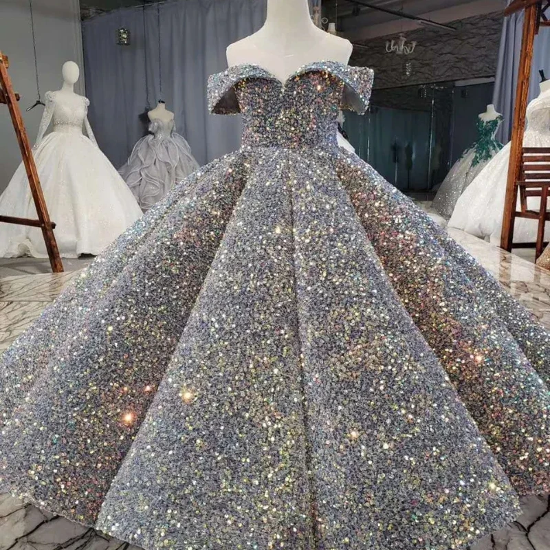 Vestido de niña de flores con lentejuelas de terciopelo personalizado para niños, vestido de princesa para boda, fiesta de cumpleaños, desfile, vestidos para ocasiones especiales