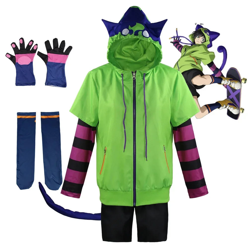 

Anime SK8 The Infinity Chinen Miya Man School Uniforms