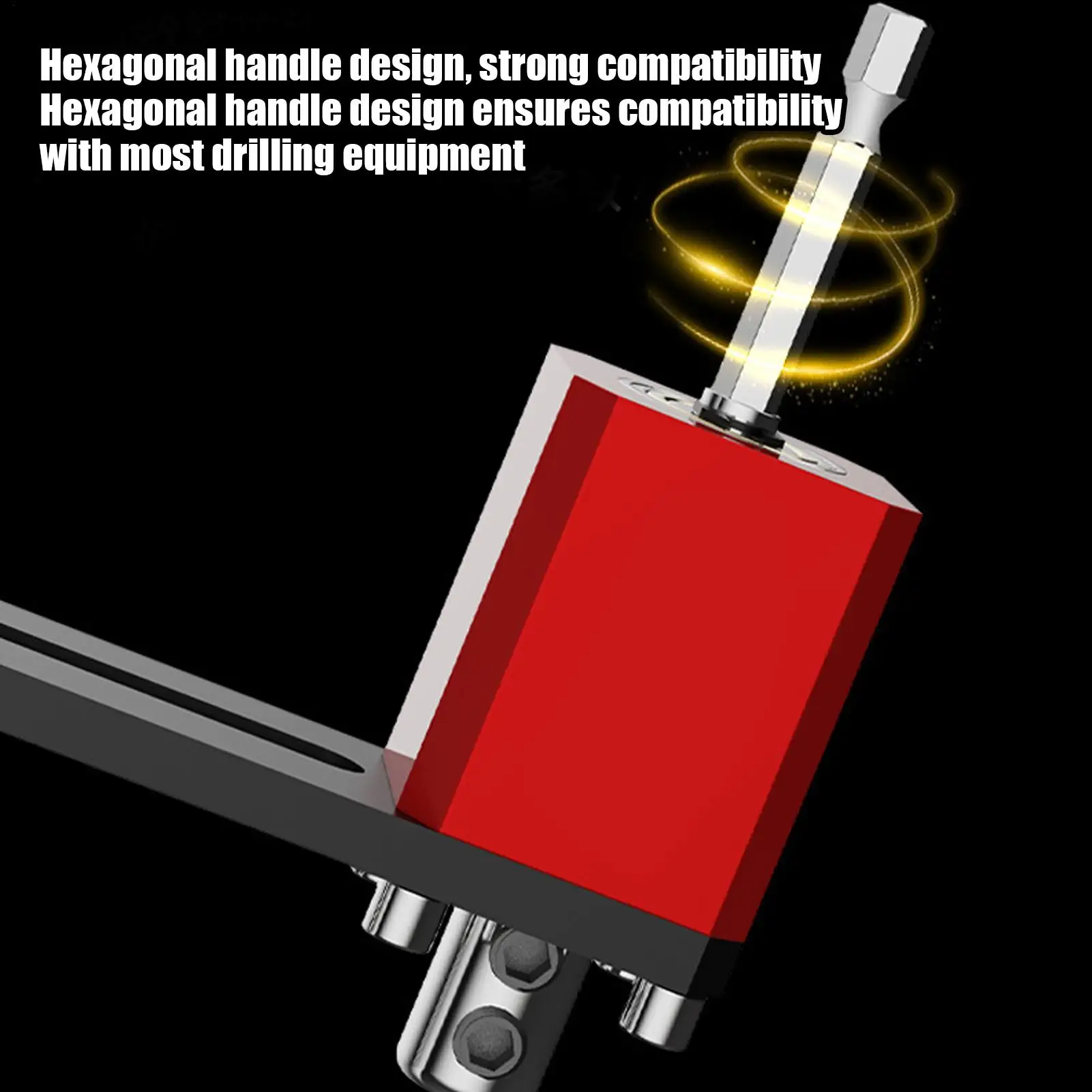 

Gypsum Board Hole Opener Drywall Ceiling Tile Round Cutter Tool Precise Hole Drilling Tool Plasterboard Punch for Spotlights
