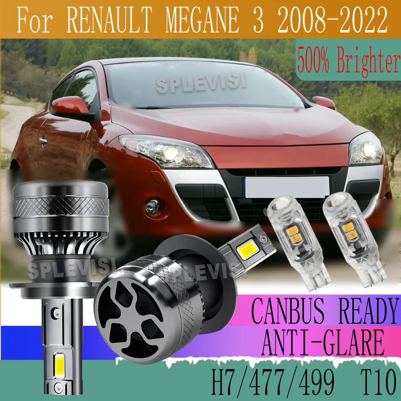 

Brighter Than Halogen Clear Night Vision HEADLIGHT For RENAULT MEGANE 3 2008 2009 2010 2011 2012 2013 2014 2015 2016 2017-2022
