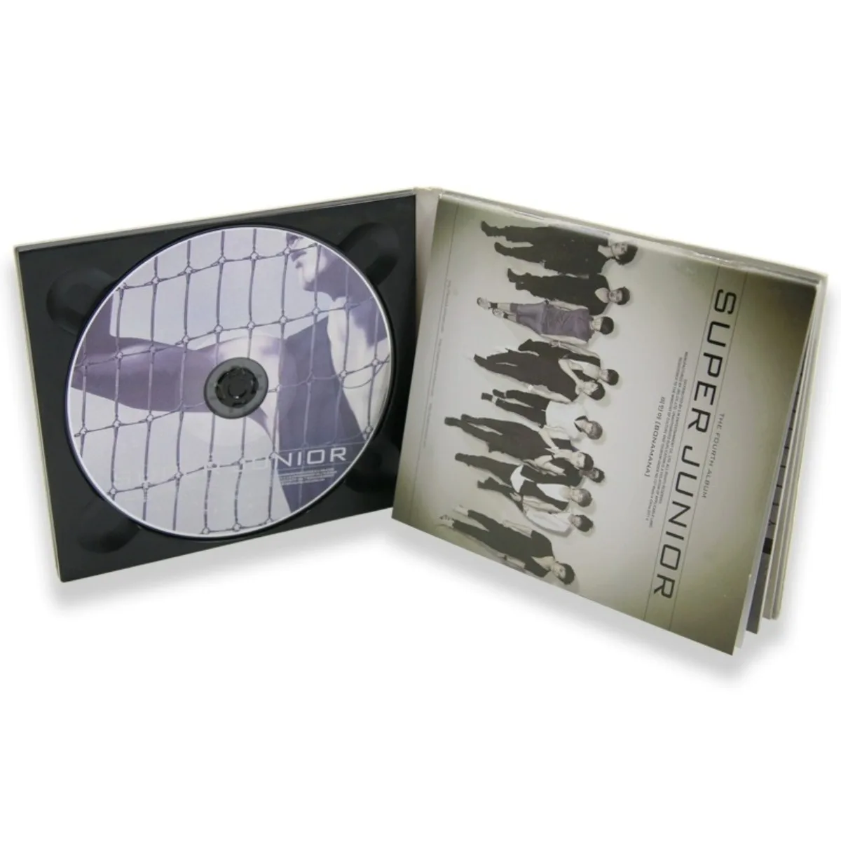 قرص مضغوط للألبوم الرابع من Super Junior "BONAMANA" مع كتاب كلمات - مقابض K-Pop المميزة، سجل موسيقي قابل للجمع للمعجبين #2