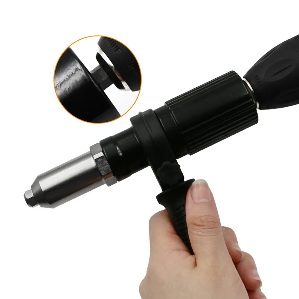 Electric Rivet Nut Machine Accessories Attachments Cordless Riveting Drill Joint Adapter Riveter Insert Nut Tools