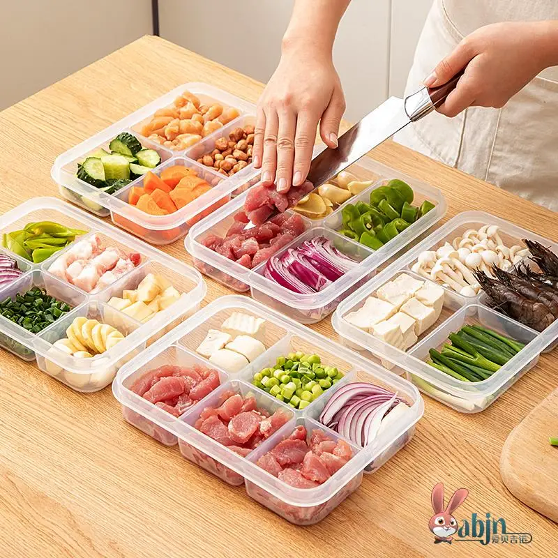 

Контейнер для хранения продуктов в холодильнике: для подготовки еды, хранения лука, чеснока, имбиря, мяса