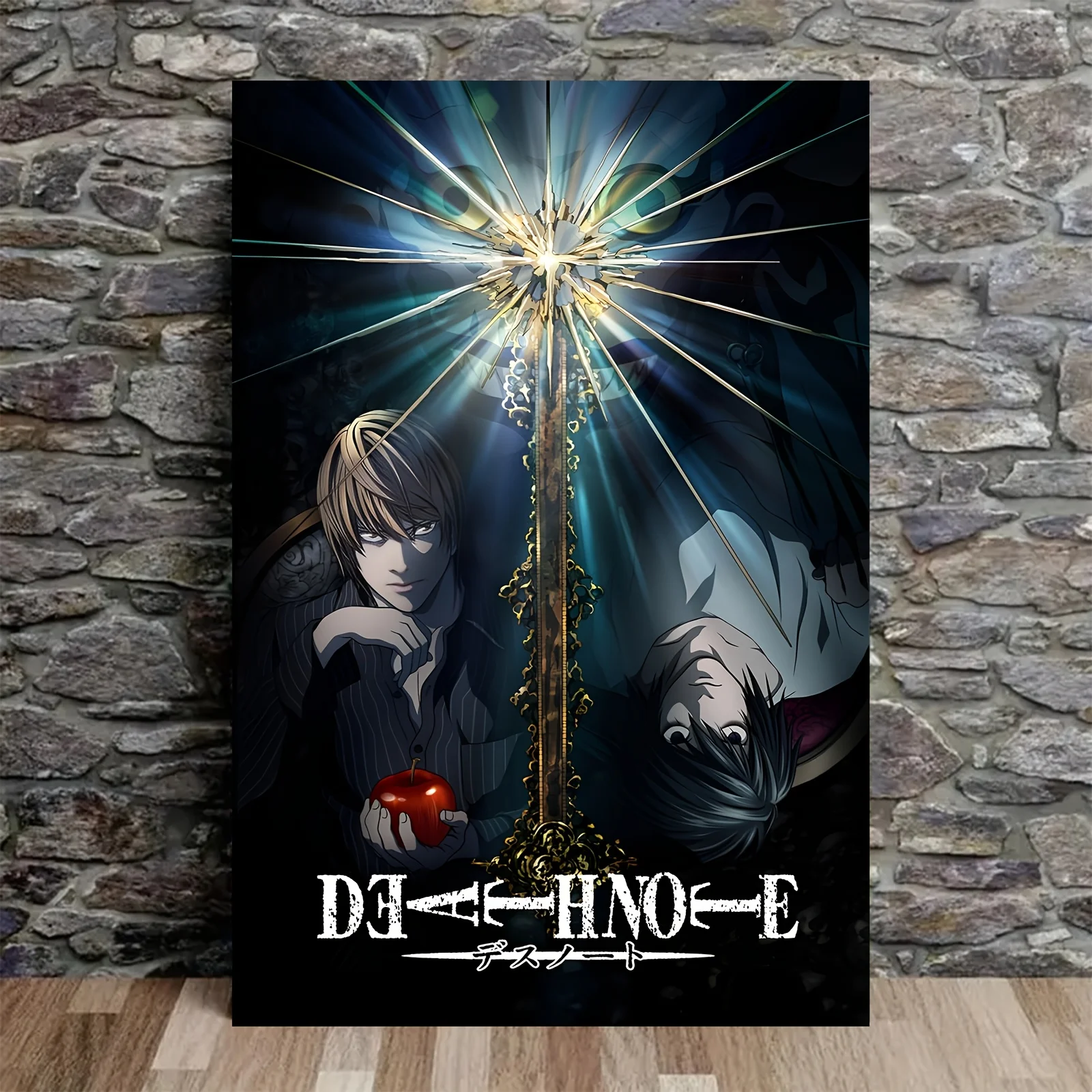 Pintura al Óleo por Números de Anime Death Note, Decoración del Hogar, Pintura de Pared para Dormitorio, Decoración de Habitación, Regalo sin Marco