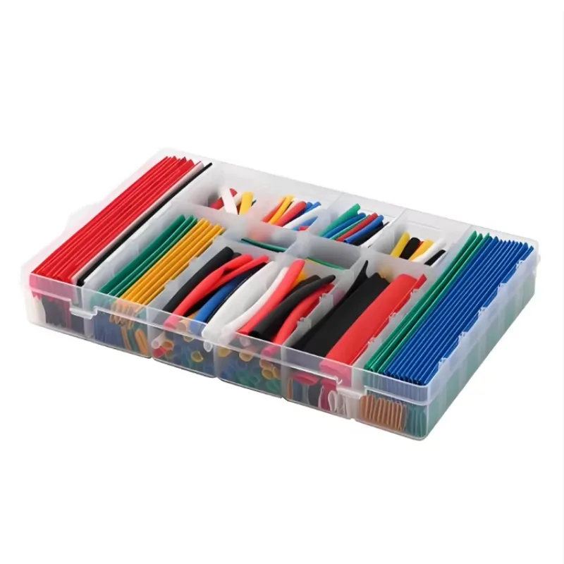 stt The heat shrink tubing box for heat shrink manager is a colorful mixed package with waterproof and insulating properties
