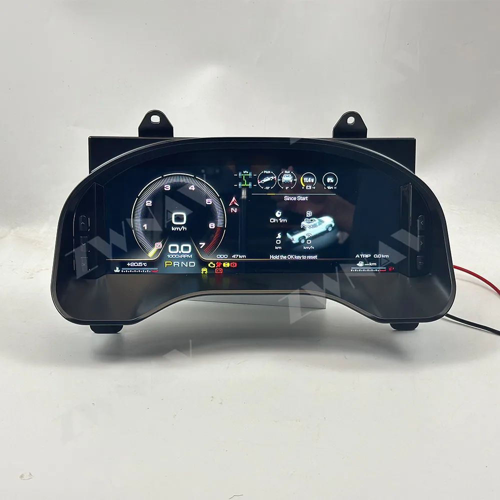 Cluster Car Digital Dashboard Panel For Toyota Tundra 2014-2020 LCD Instrument Cockpit Speedometer Gauge Plug & Play Fast Boot