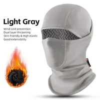 WEST BIKING Winter Thicken Fleece Balaclava Skiing Cycling Double layered Jacquard Warm Motorcycle Hoods Thermal Sport Gear