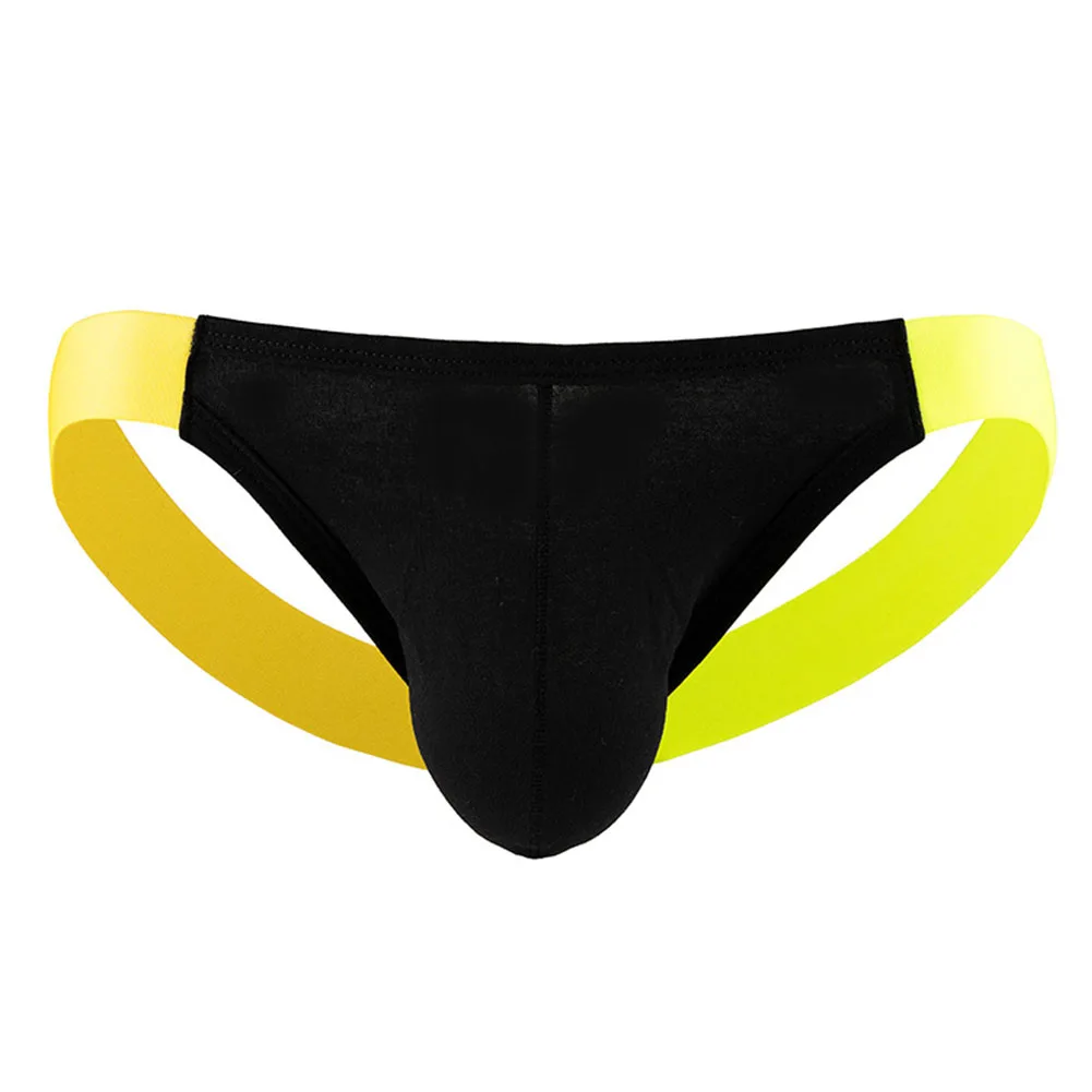 Sexy Men's Thongs Open Back Underwear Jockstrap Panties G String Bulge Pouch Underpants Male Sensual Bikini Knickers Hombre