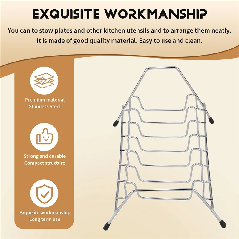 

Dish Drying Rack Kitchen Dishes Rack & Plate Holder Dish Drainer