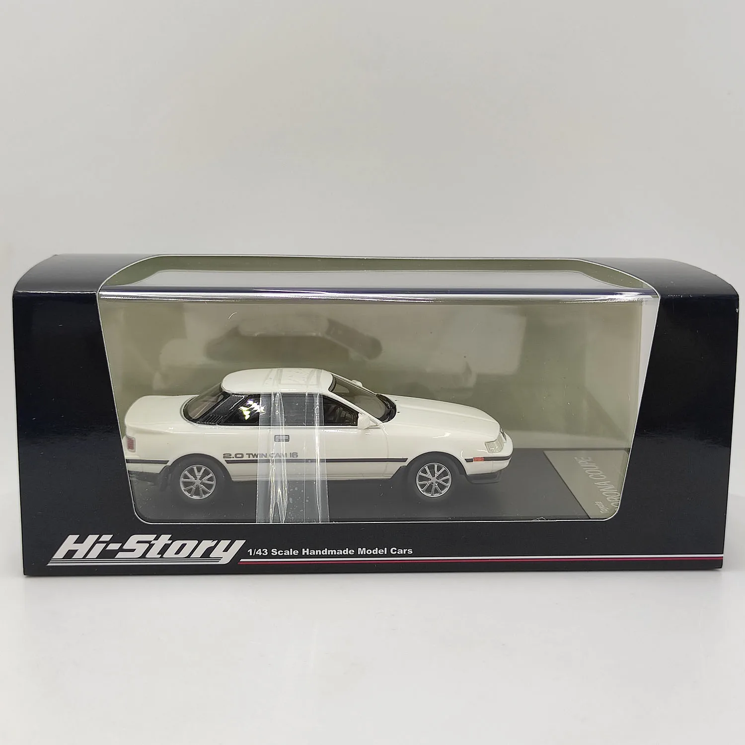 

Высокопроизводительная модель автомобиля из смолы Toyota CORONA COUPE 2000 GT-R 1985, масштаб 1:43,