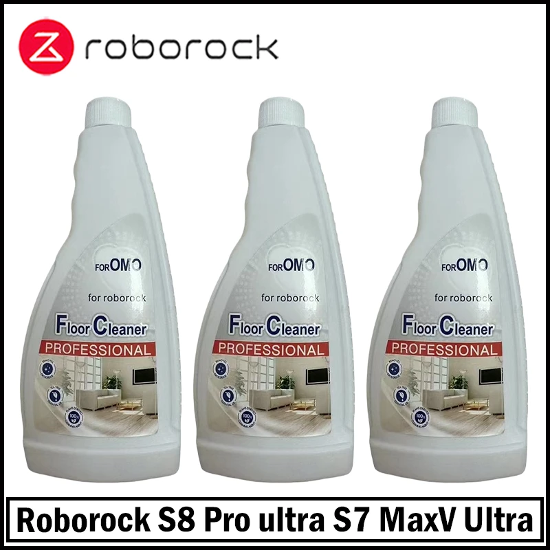 Жидкость для чистки полов Roborock Xiaomi и OMO S8 Pro Ultra/S8/S8+/Q5/Q7 Series/S7 Max Ultra/S7MaxV Plus 480 мл