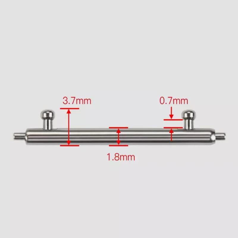 1 pair 1.8mm Thick Quick Release Watch Band Strap Spring Bar 18mm to 26mm T2491