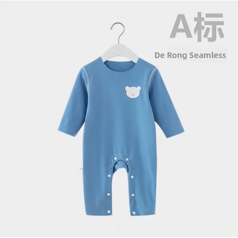 

Теплый костюм Dervo Baby Rer, осенне-зимний комбинезон для новорожденных, базовый слой, термоодежда, китайский бренд Qiuqi, круглый Ne Lon...