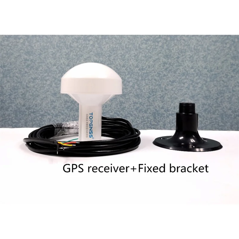 Kualitas! RS232 GPS Marine GPS Penerima Antena Modul NMEA 0183 Baud Rate 4800 Tegangan 12V Kabel 5 Meter