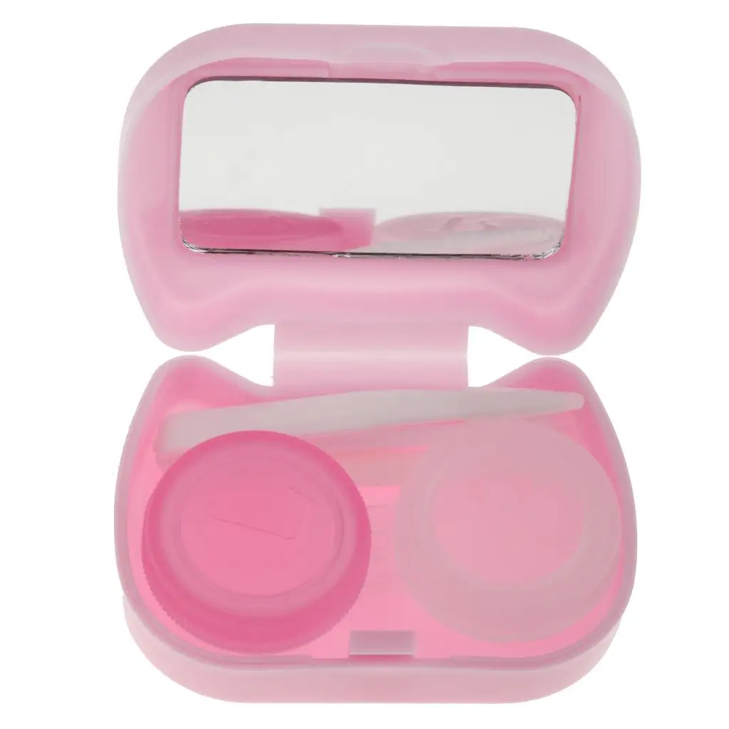 Portable Pocket Size Contact Lens Case Travel Storage Holder Container B