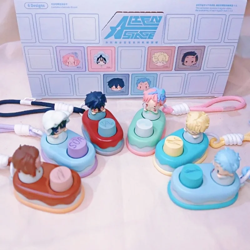 재고 있음 정품 Aet 에일리언 스테이지 베이비 시리즈 블라인드 박스 기계식 키캡 귀여운 이반 루카 미지 틸 모델 실용적인 장식품
