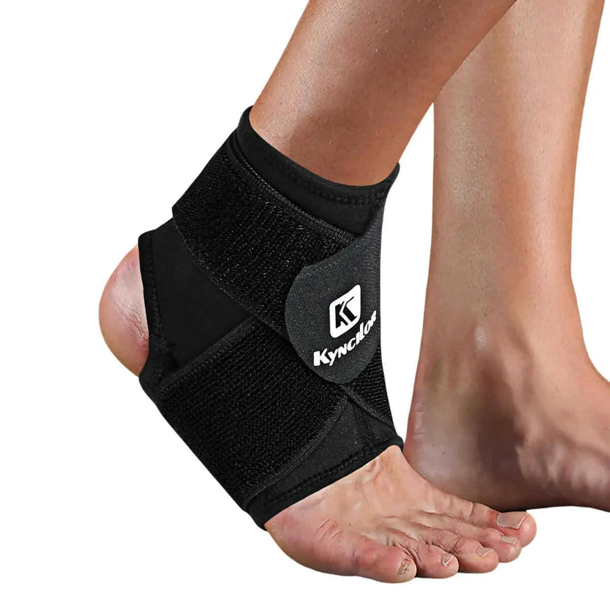 

1PC Ankle Support Brace Adjustable Breathable Elastic Sport Ankle Support Compression Ankle Strap For Sprained Ankle & Running