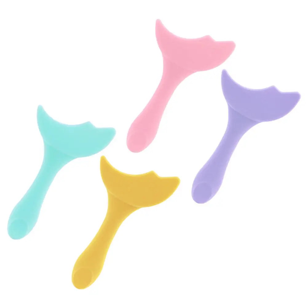 

4Pcs Silicone Eyeliner Aid Stencils Reusable Eye Makeup Applicators Eyeshadow Eyebrow Guide Tools Eyeshadow Stencil